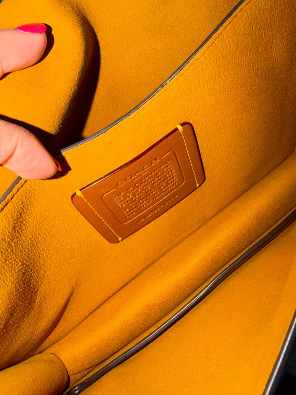 Coach Chain Tabby in Honey Brown - Picture 6 of 9